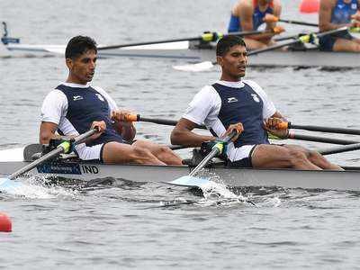 Arjun Jat and Arvind Singh qualify for rowing men's doubles sculls event  for Tokyo Olympics | Tokyo Olympics News - Times of India